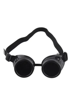 Black Steampunk Goggles