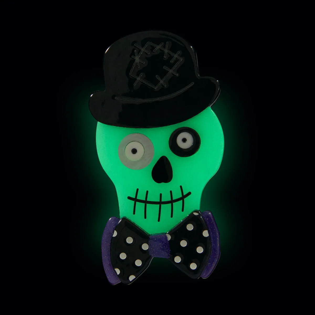 All Hallows' Eve Stan the Bowtie Man Brooch