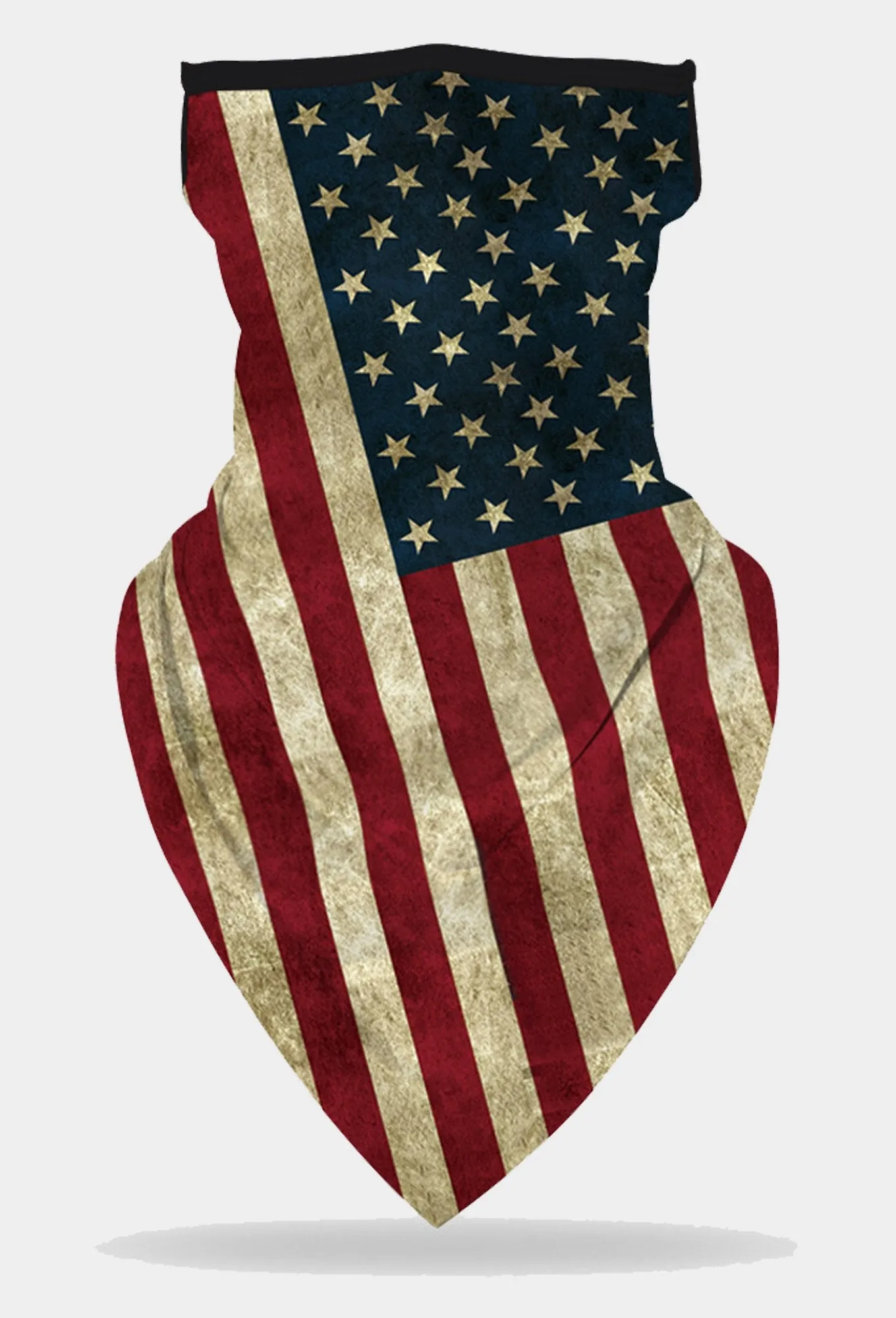 American Flag Bandana Scarf With Earloops