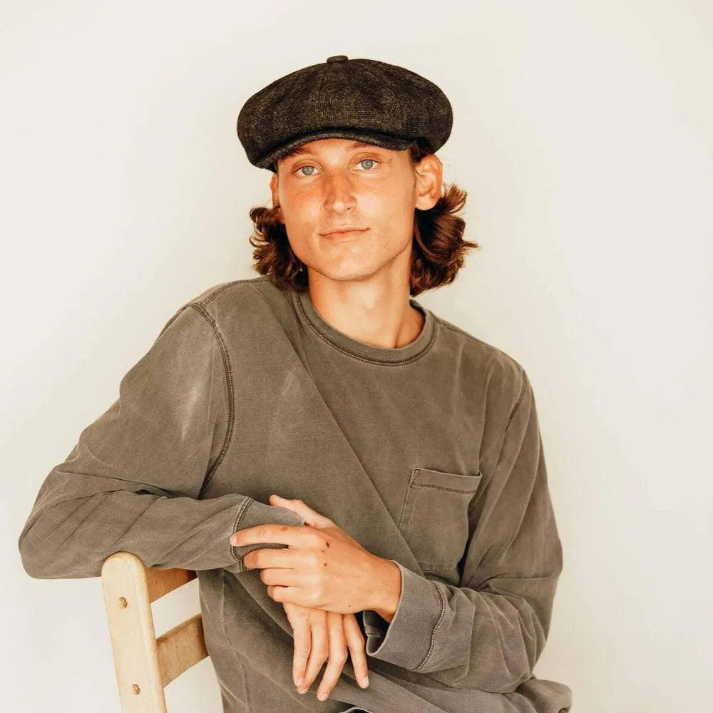 Argo | Mens 8 Panel Newsboy Cap