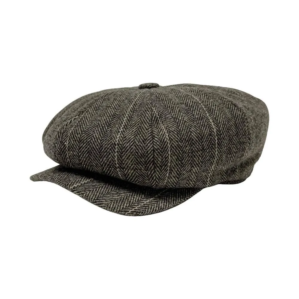 Argo | Mens 8 Panel Newsboy Cap