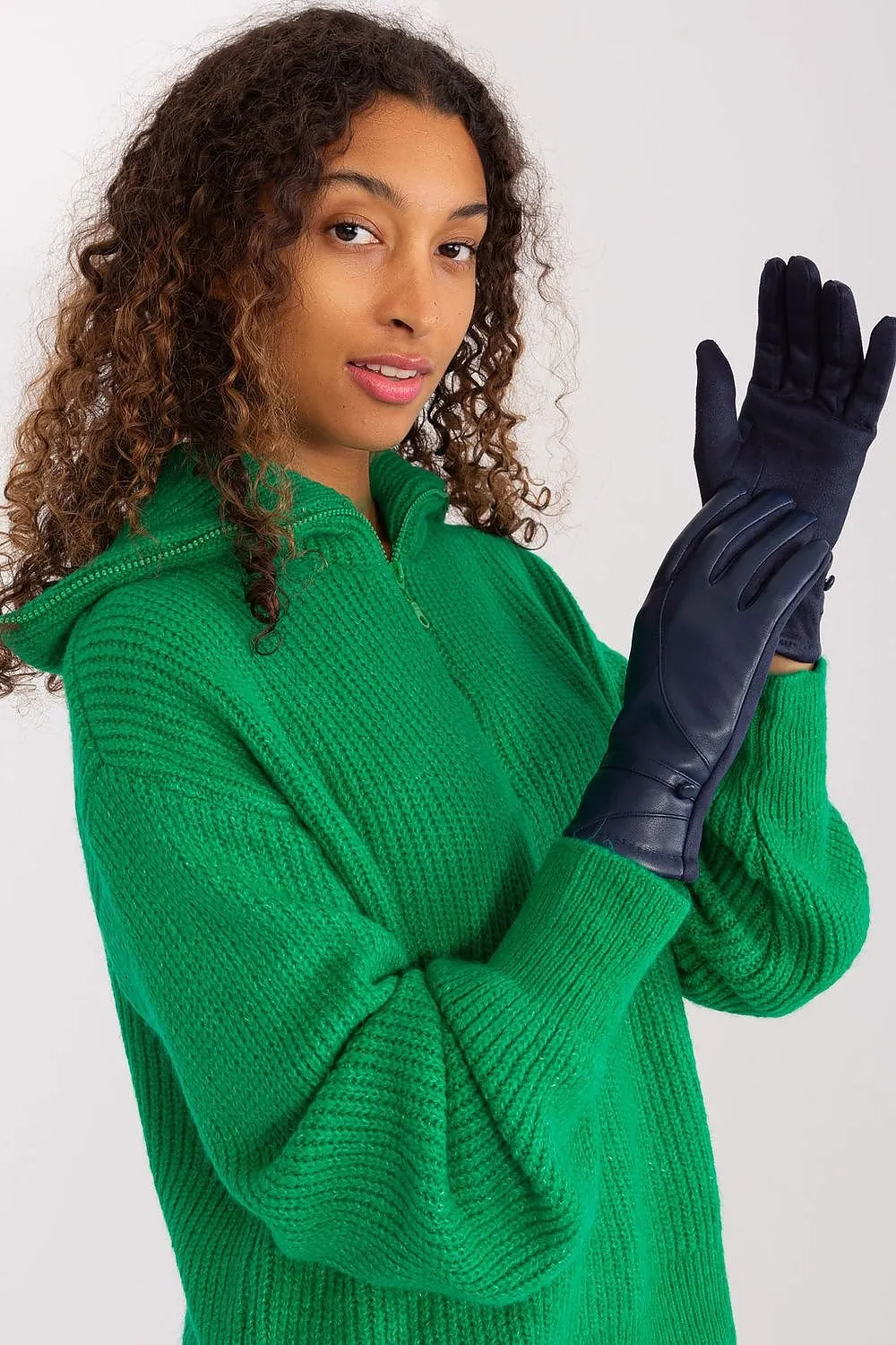 AT Vegan Leather Gloves