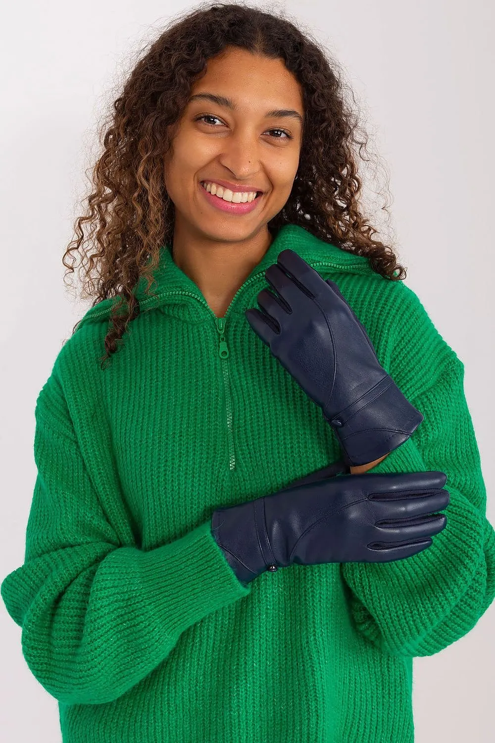 AT Vegan Leather Gloves