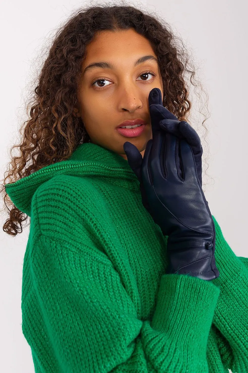 AT Vegan Leather Gloves