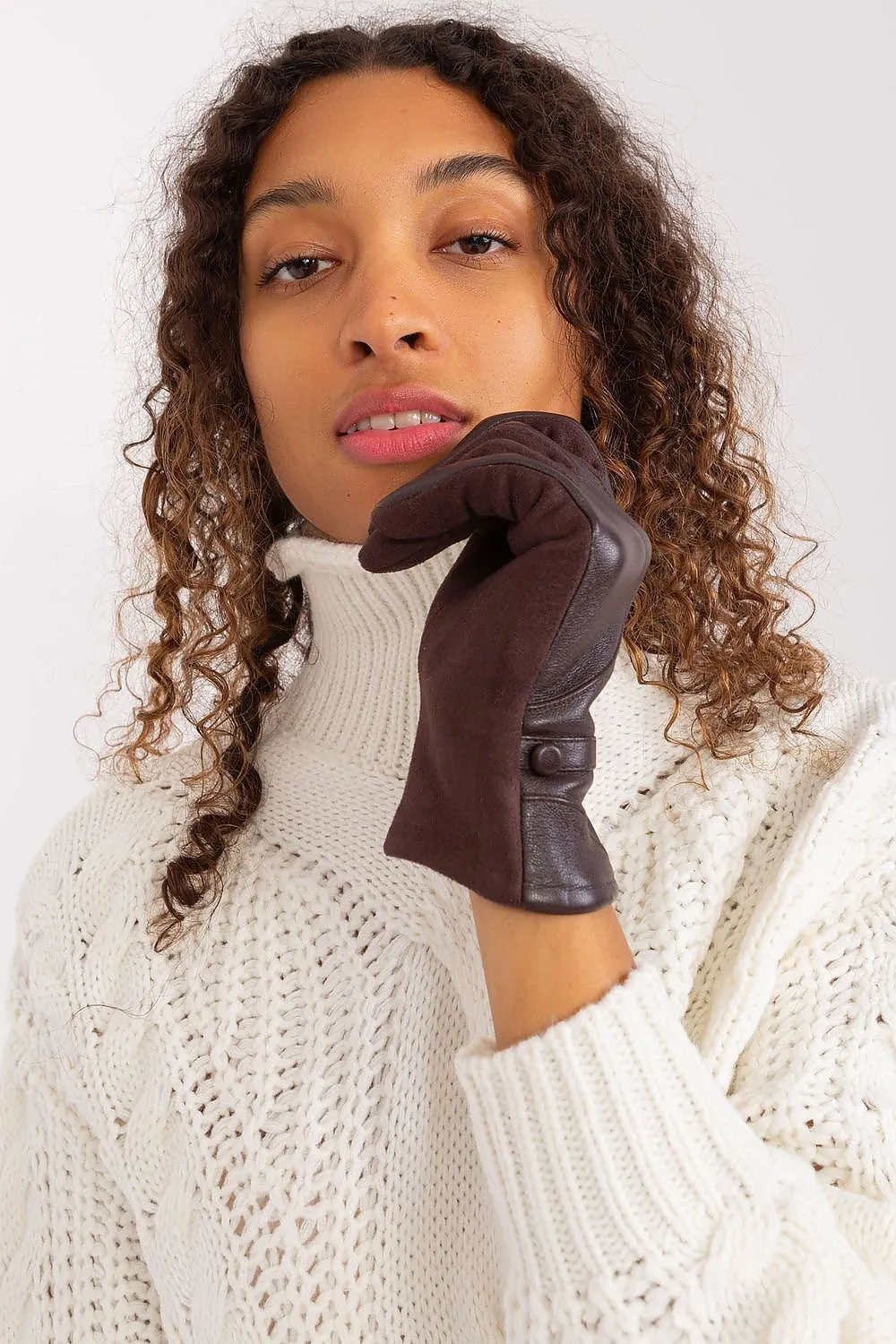 AT Vegan Leather Gloves