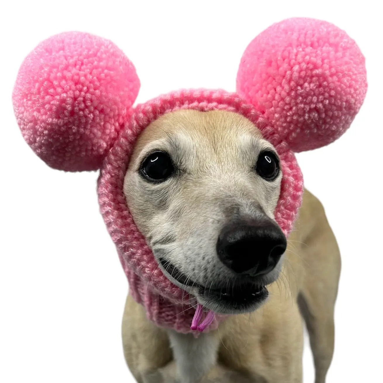 Baby Pink Pompom Hat