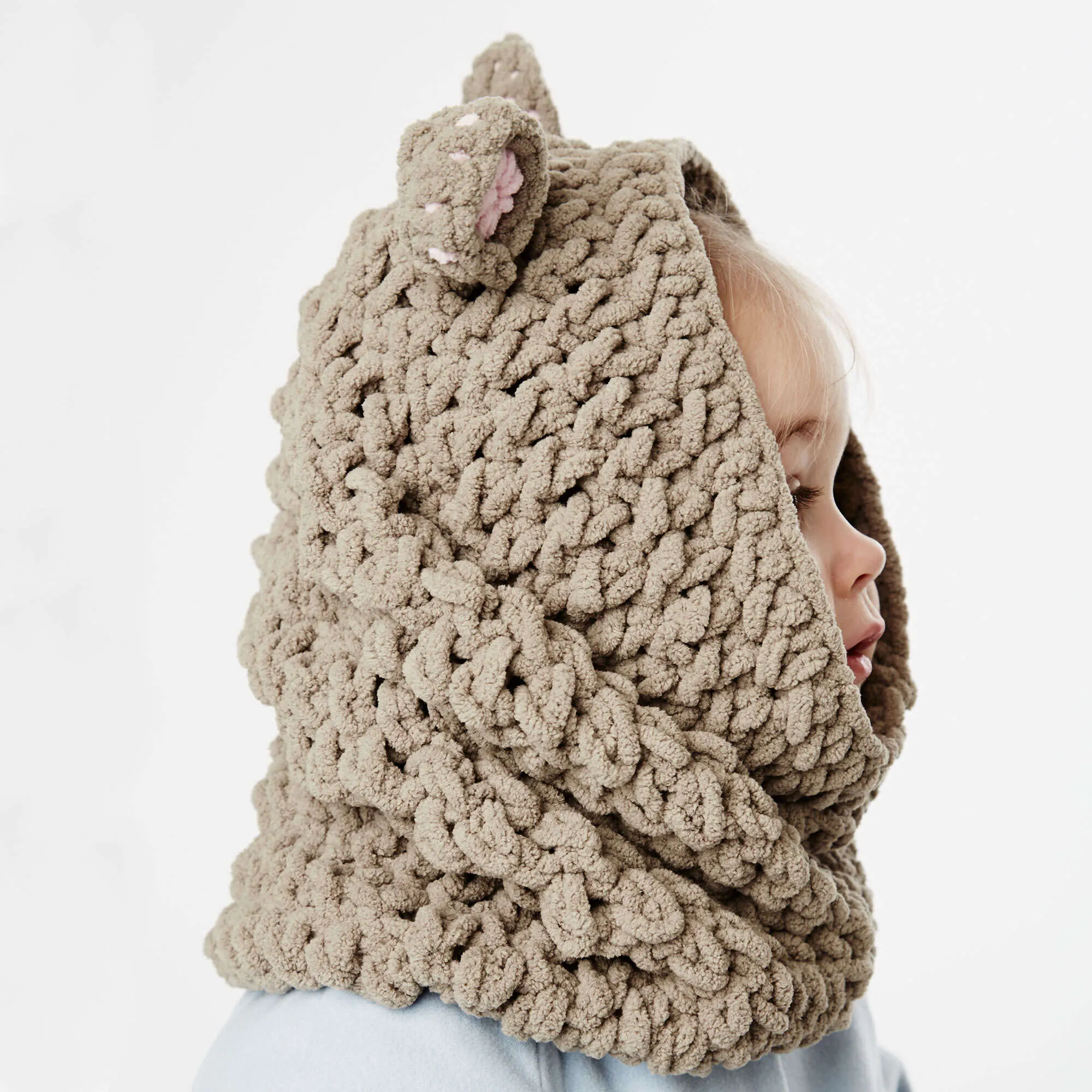 Bernat Crochet Mousie Snood