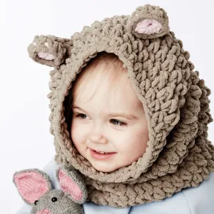 Bernat Crochet Mousie Snood