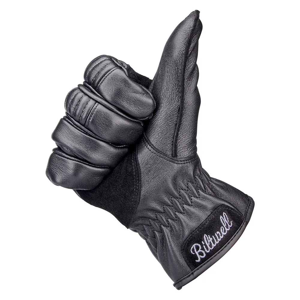 BILTWELL WORK 2.0 LEATHER GLOVE [BLACK]