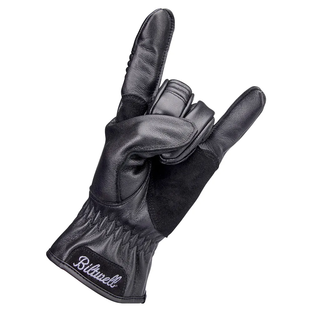 BILTWELL WORK 2.0 LEATHER GLOVE [BLACK]