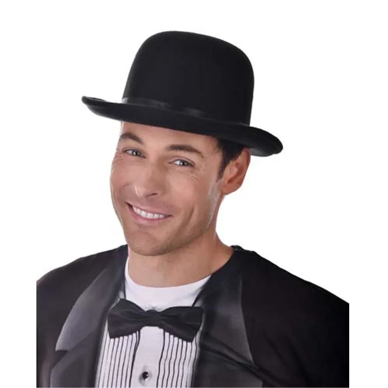 Black Bowler Hat