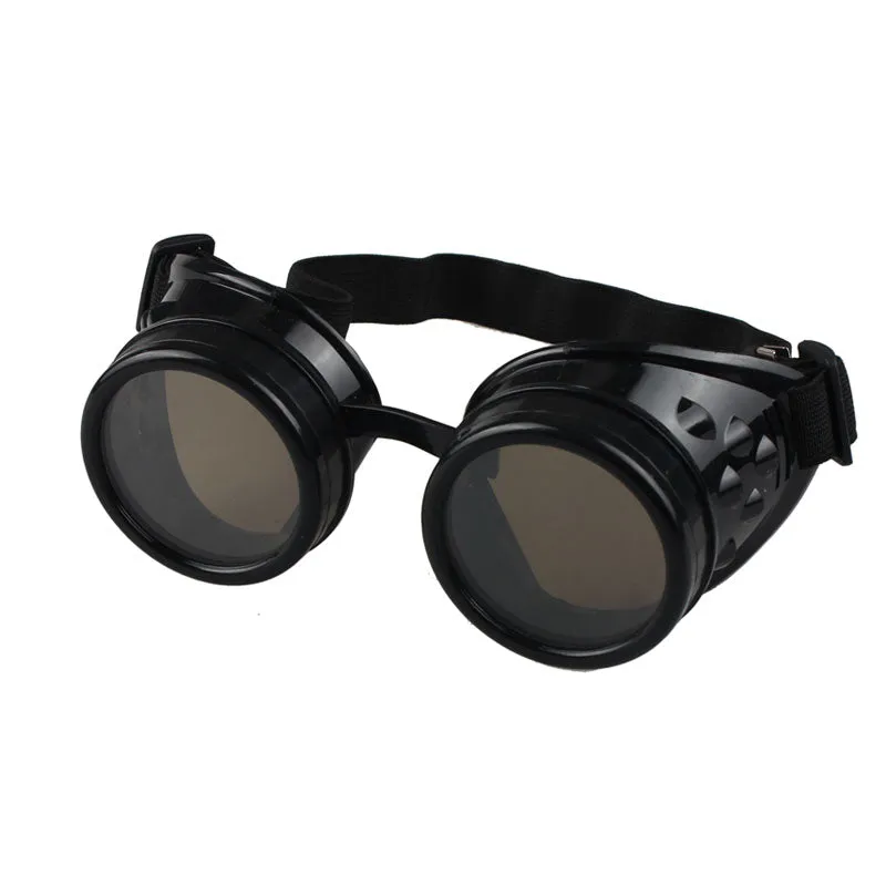 Black Steampunk Goggles