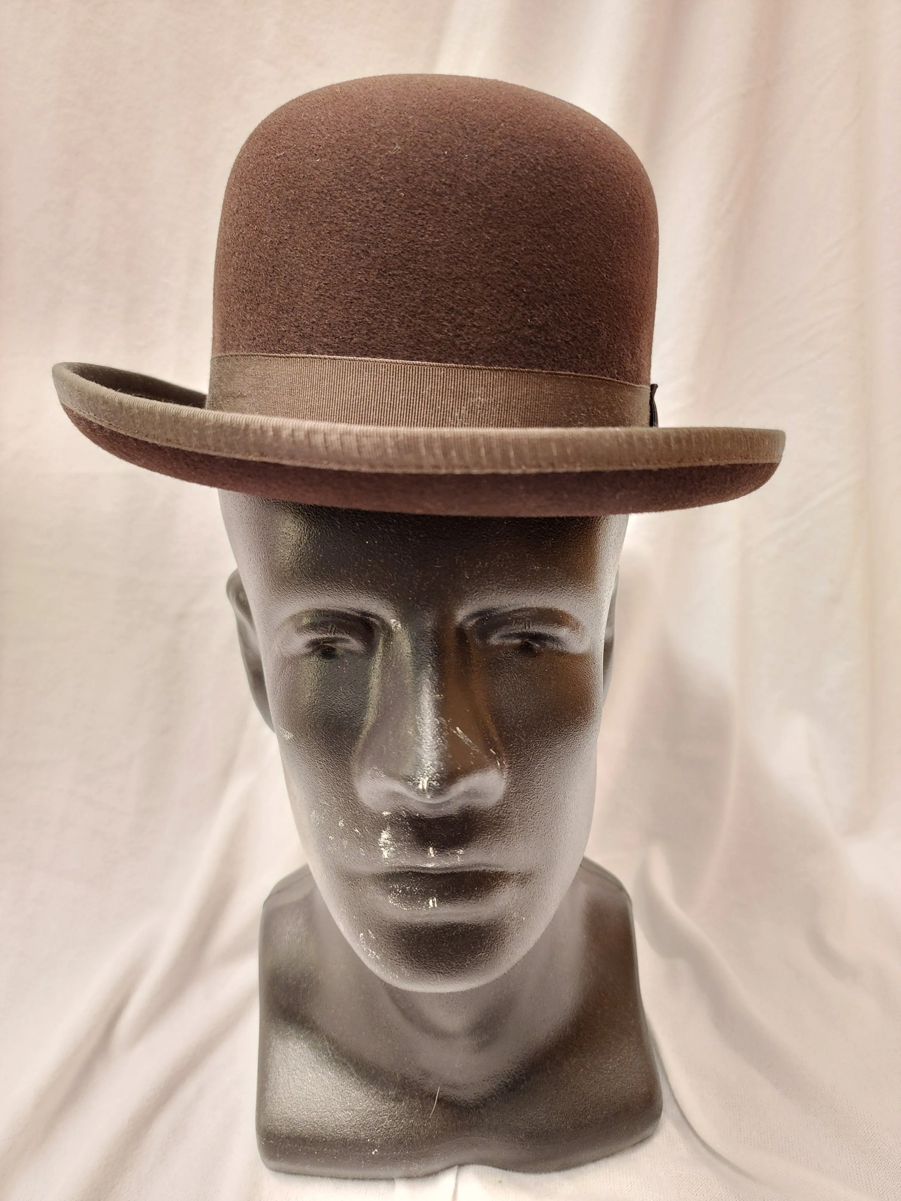 Bowler Hat / Derby Hat / Wool / Deluxe / Black / Ivory / Brown / Gray