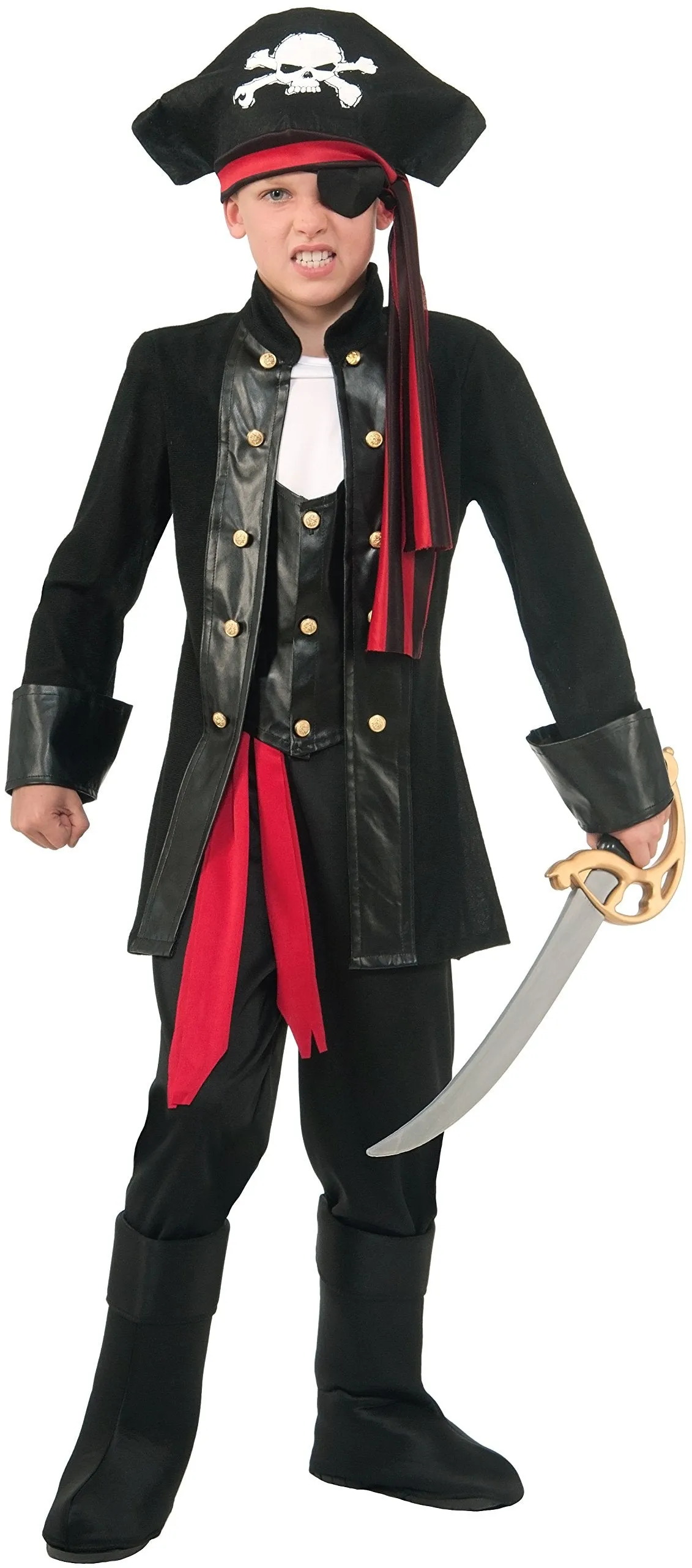 Boys Seven Seas Pirate Costume