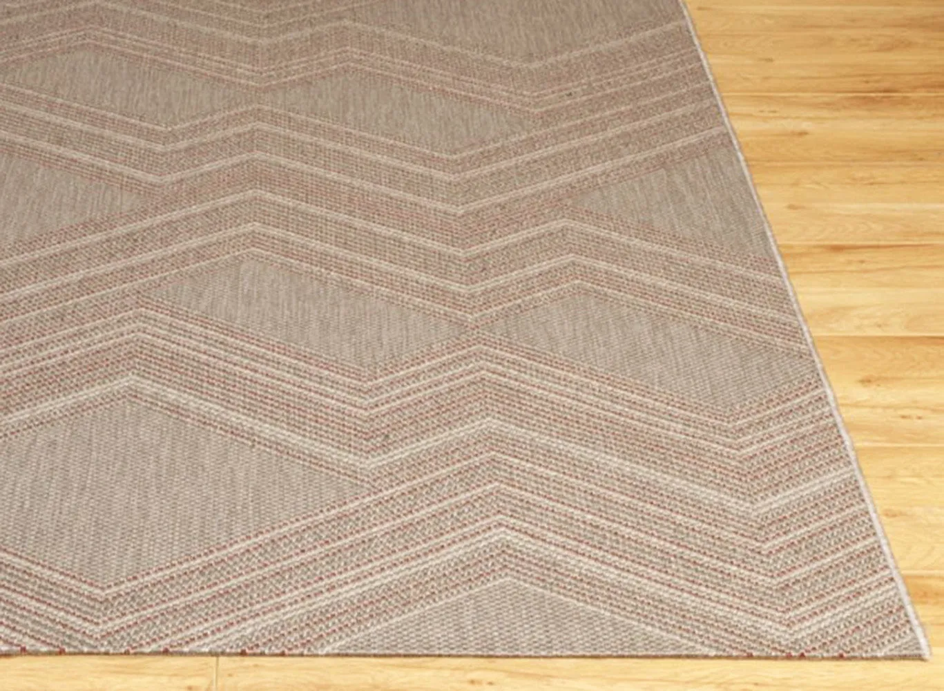 Bukhara Flatweave Chevron Rug-Large,160x230cm