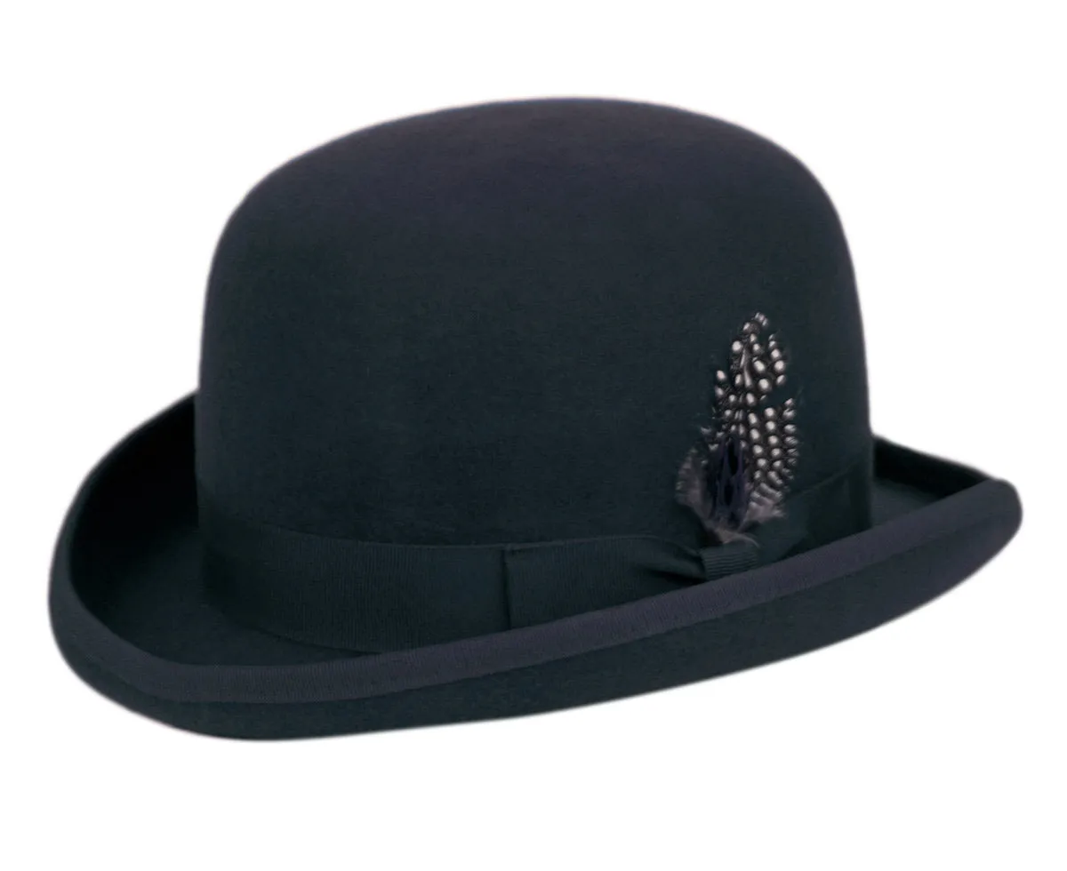 Cambridge | Round Crown Bowler Felt Hat