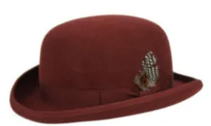 Cambridge | Round Crown Bowler Felt Hat