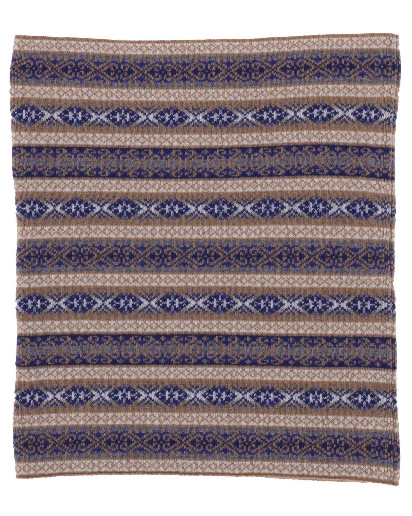 Cashmere Blend Fairisle Snood