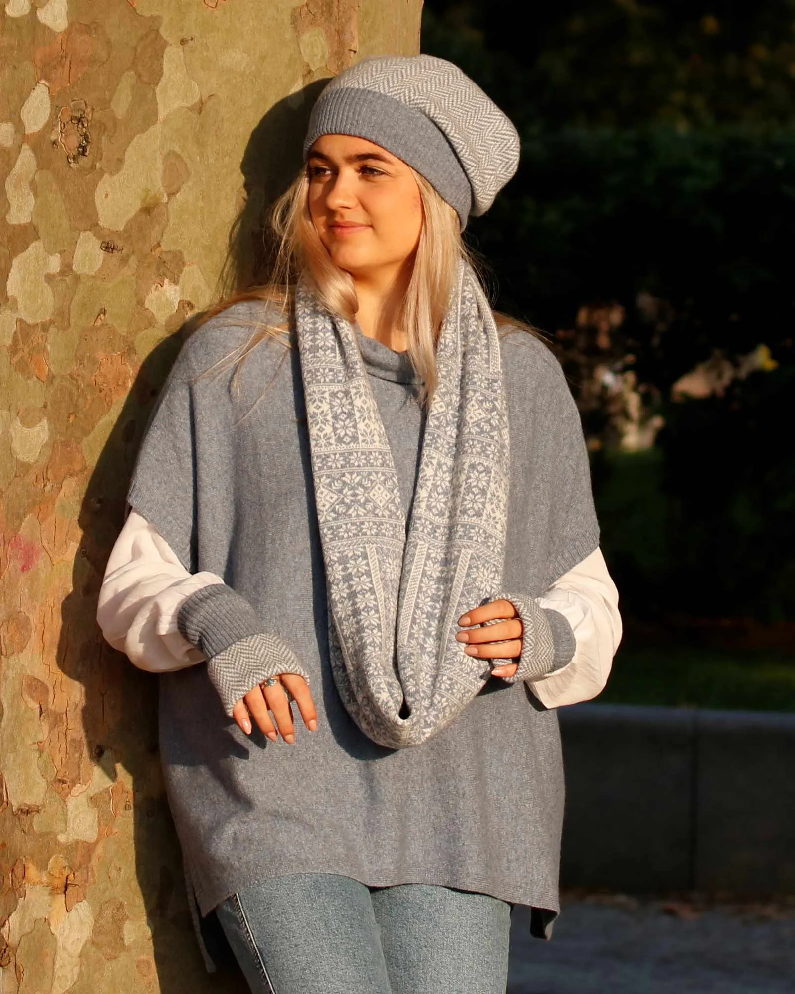 Cashmere Blend Scandi Snood