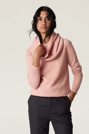 Cashmere Snood - Dusty Pink