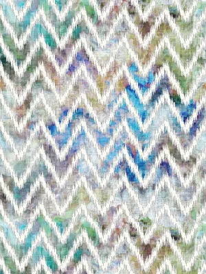 Chevron-Coast Fabric Per Yard