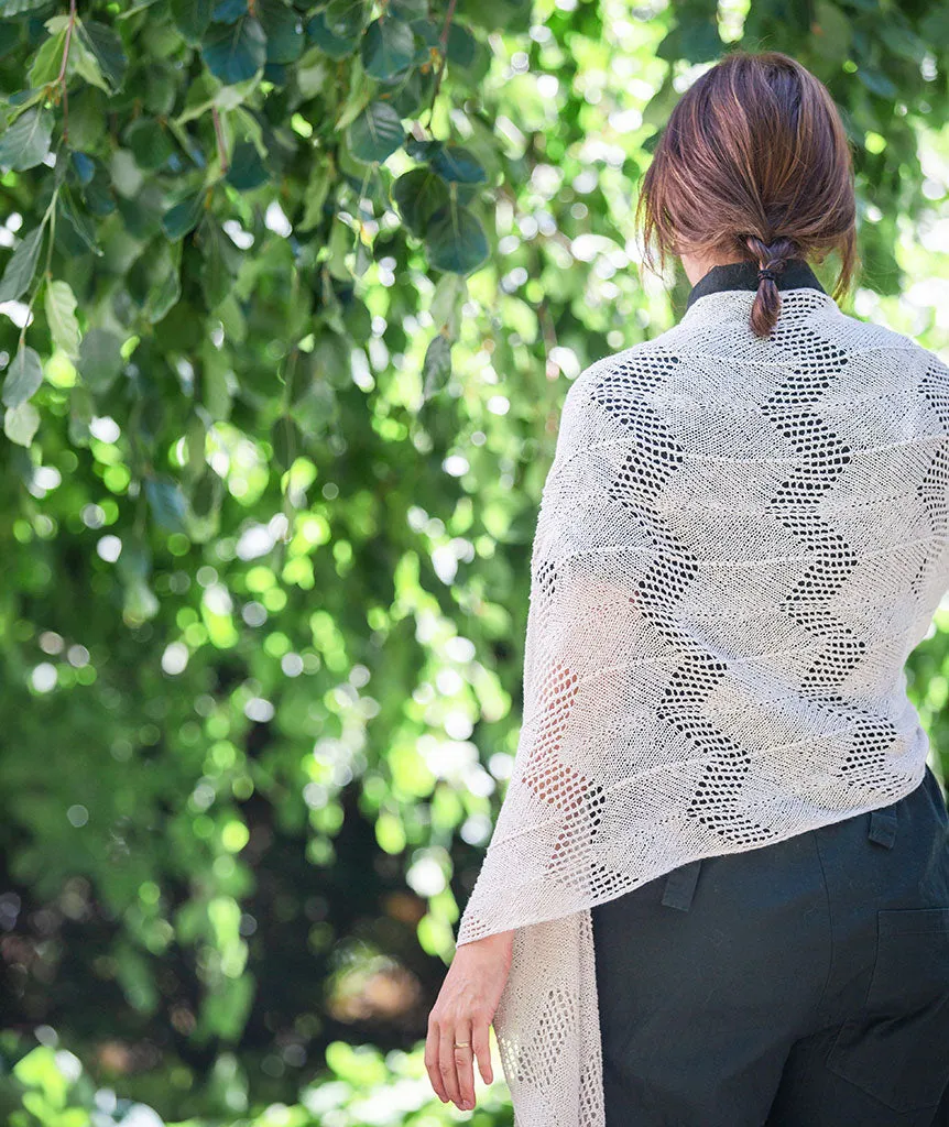 Chevron Lace Wrap & Scarf Pattern