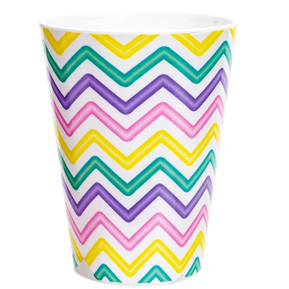 Chevron Melamine Tumbler - 325ml