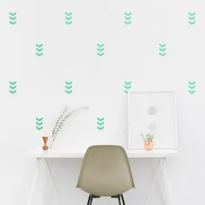 Chevron Pattern - Green