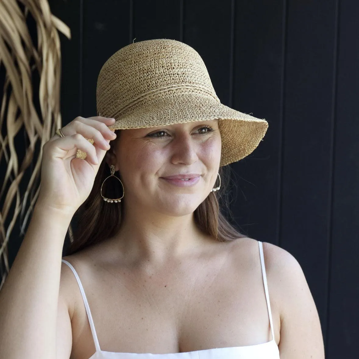 Christina Cloche Hat | Natural