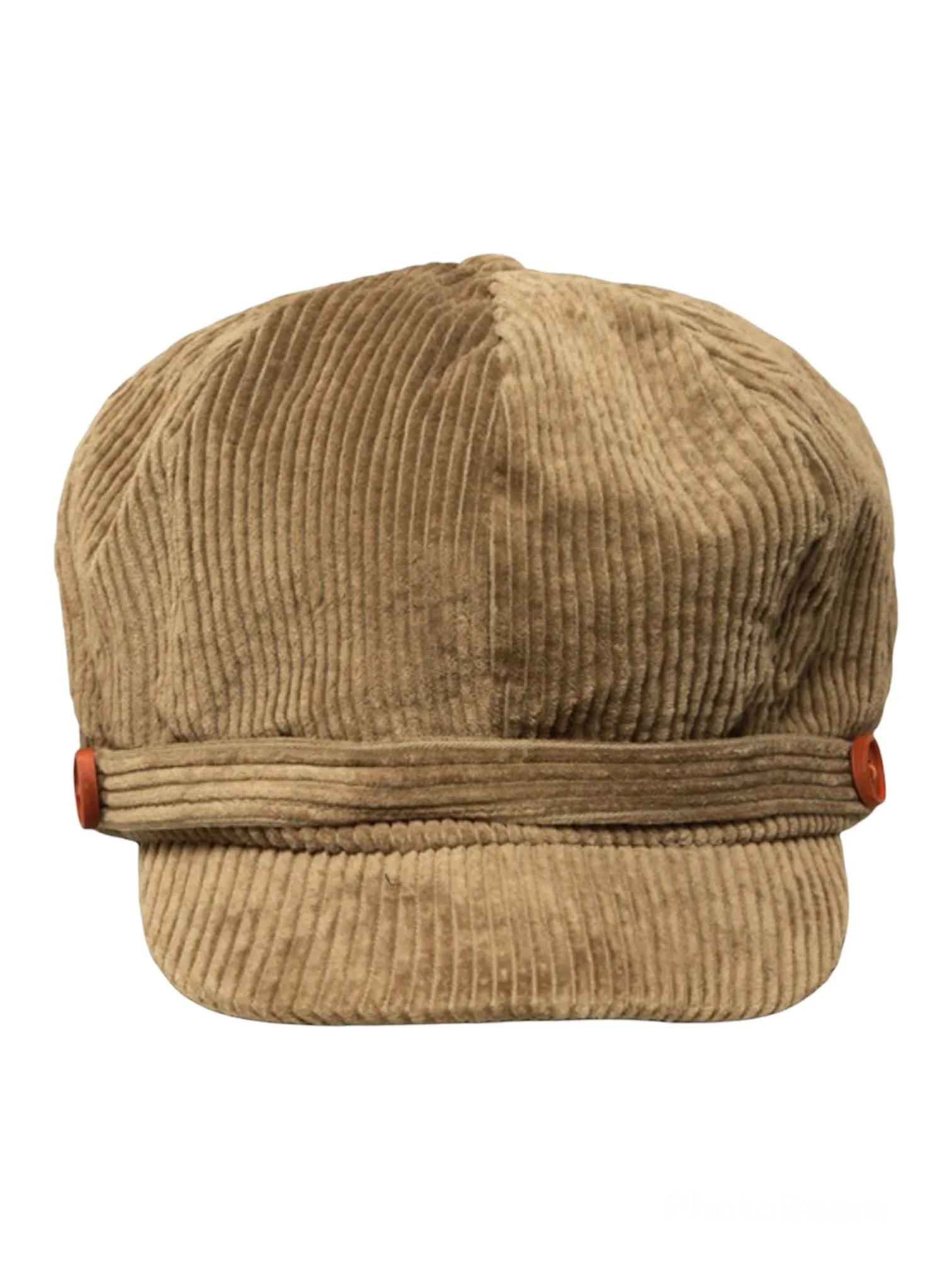 Corduroy Newsboy Solid Cap