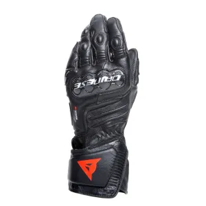 Dainese Carbon 4 Long Leather Gloves Black/Black/Black