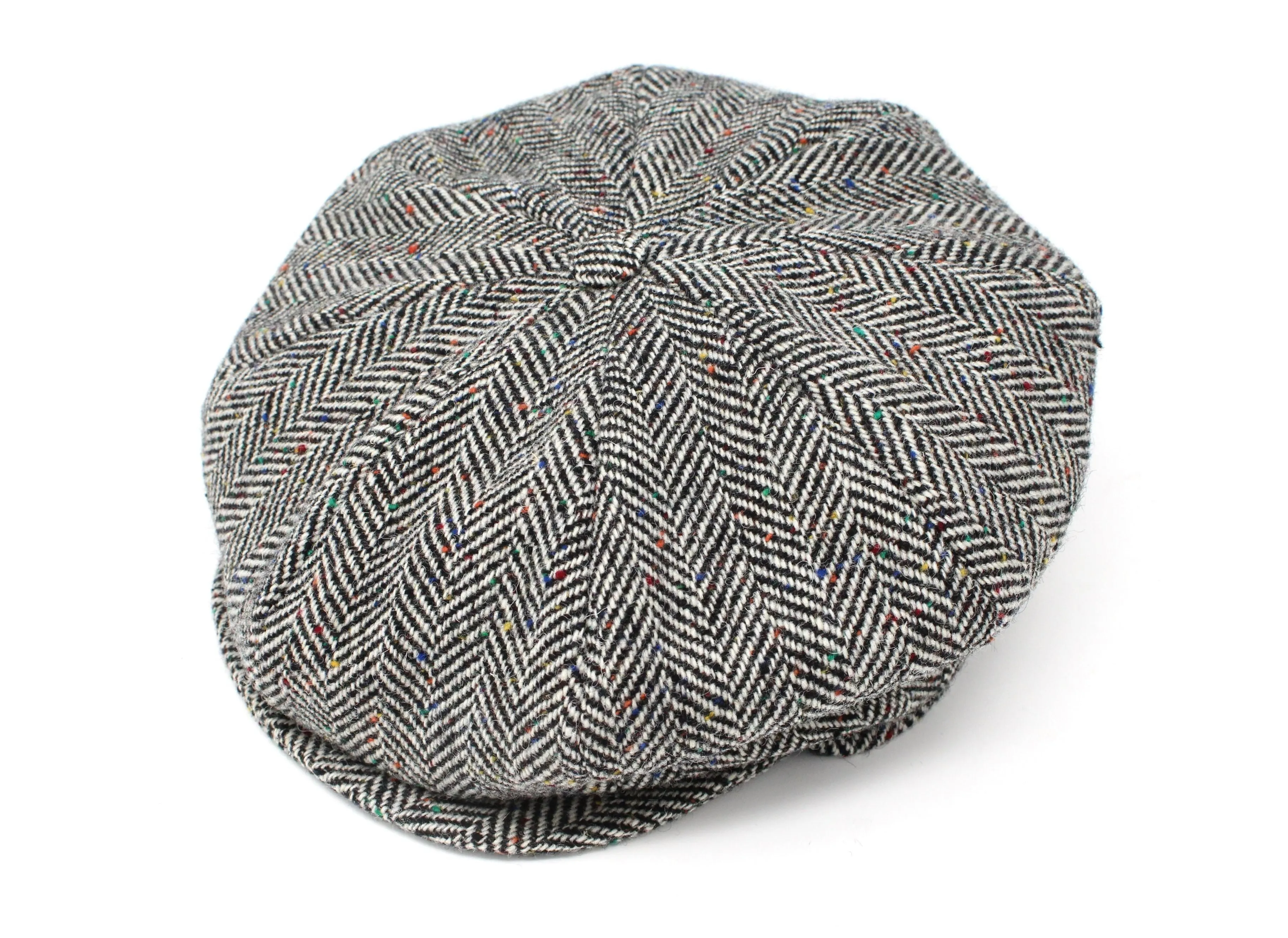 Eight Piece Cap Tweed