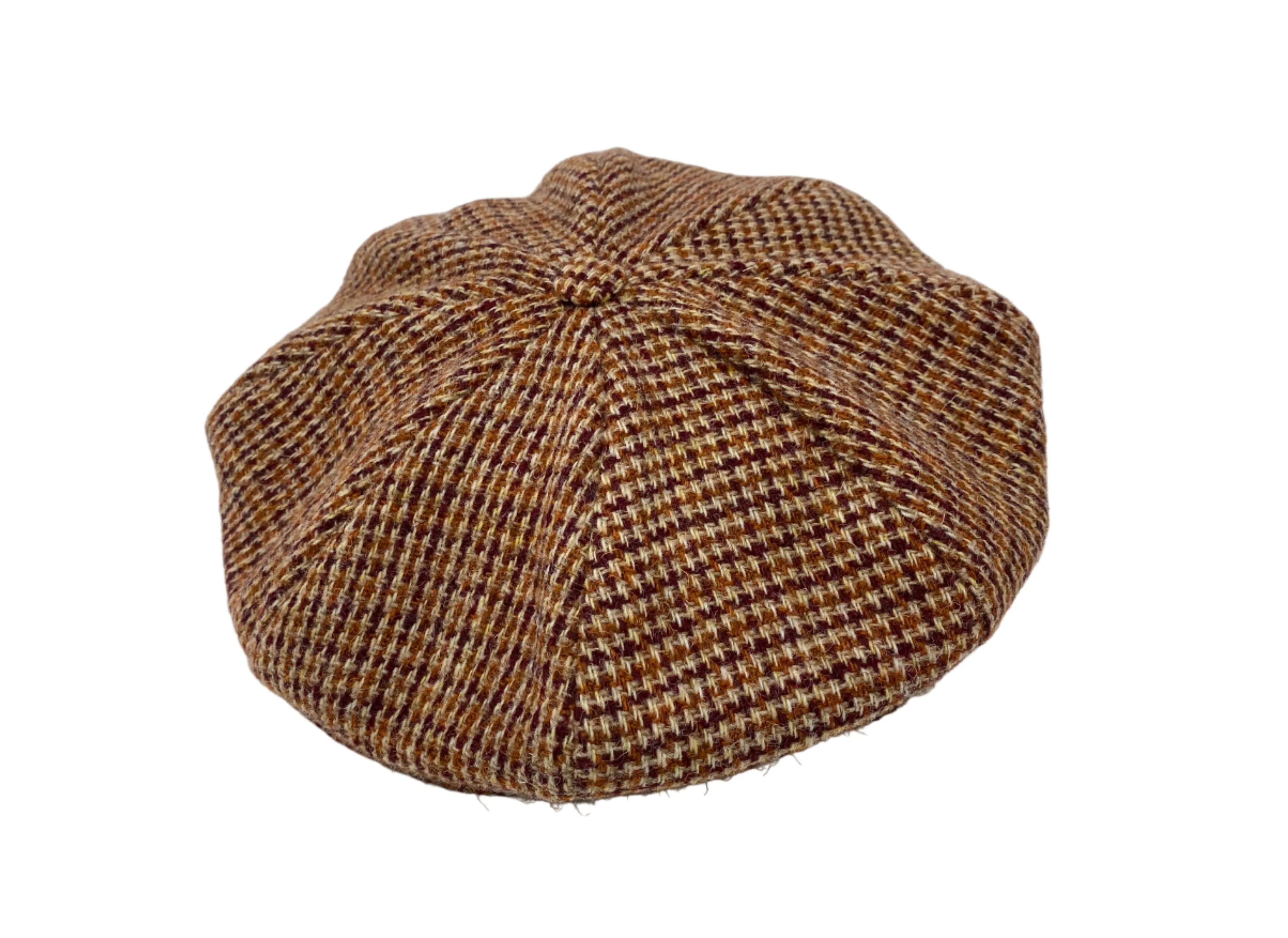 Eight Piece Cap Tweed