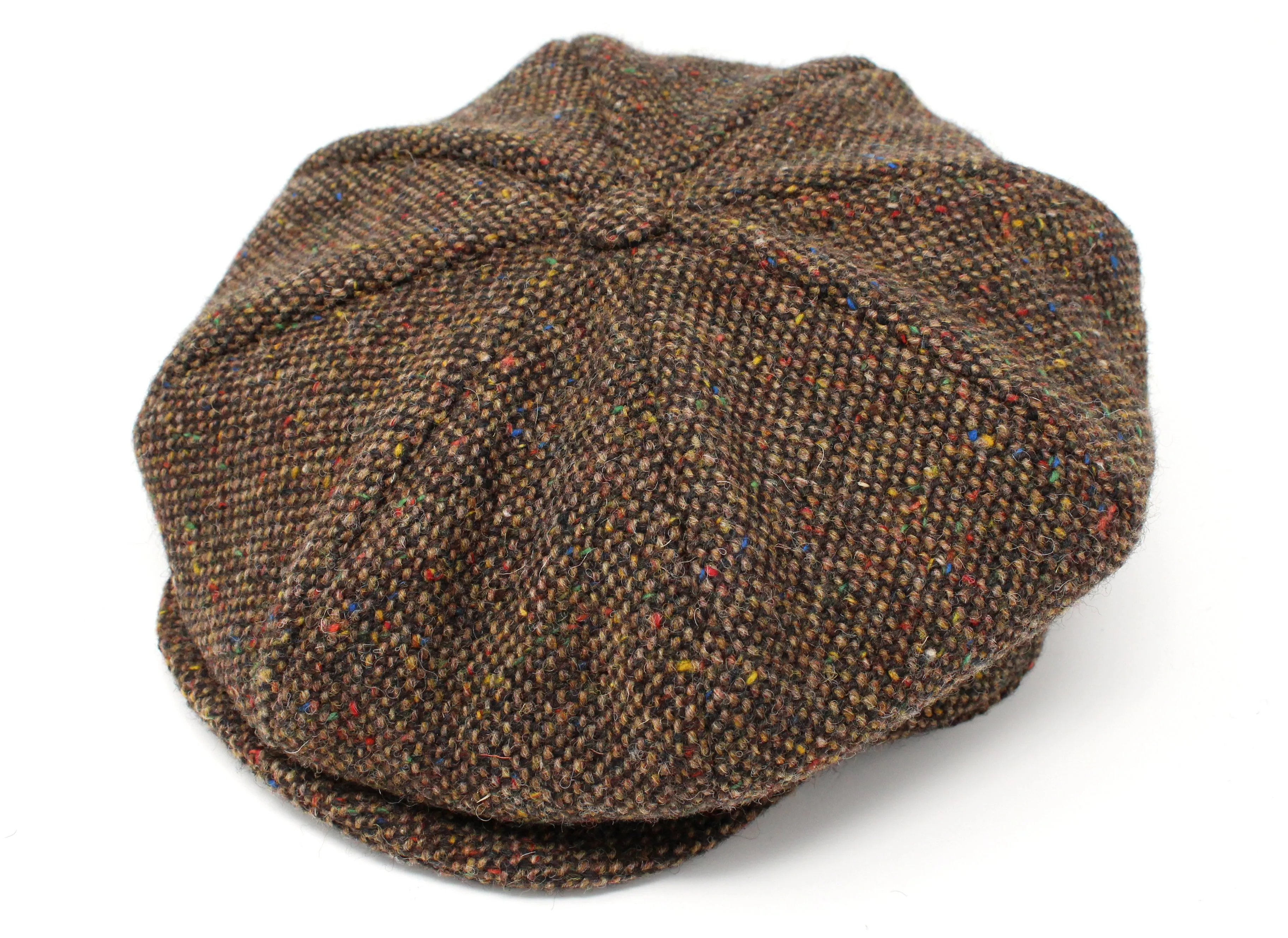 Eight Piece Cap Tweed