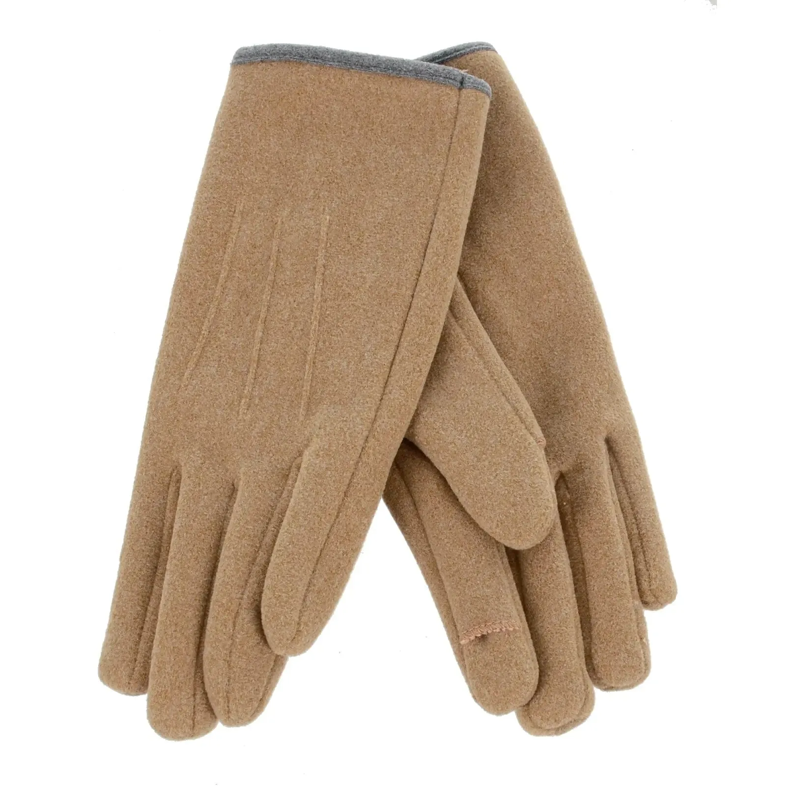 Foxbury Ladies Fleece Gloves Plush Lining Warm Winter One Size