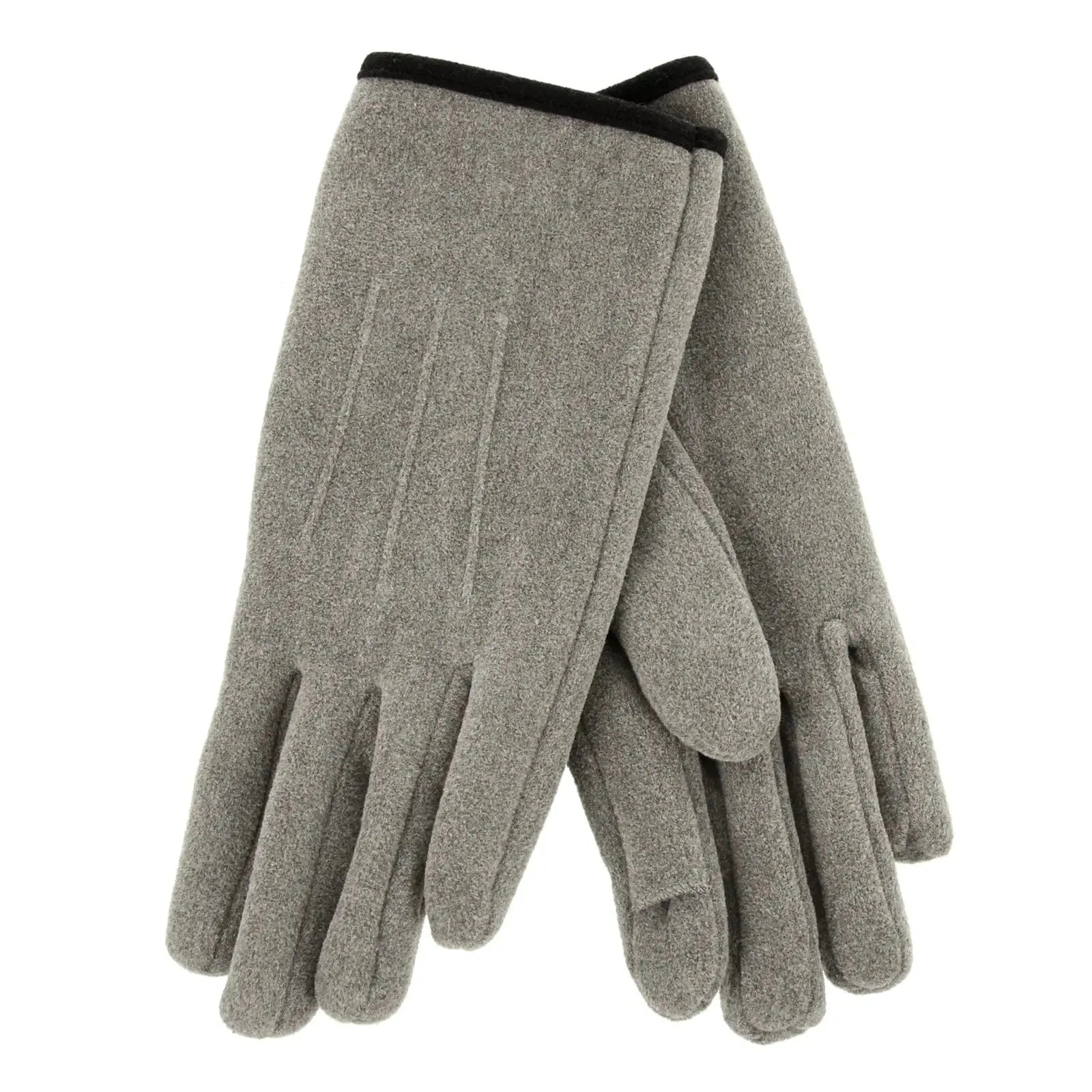 Foxbury Ladies Fleece Gloves Plush Lining Warm Winter One Size