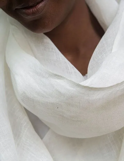 Gauze Linen Scarf