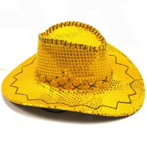 Gold Sequin Cowboy/Cowgirl Hat