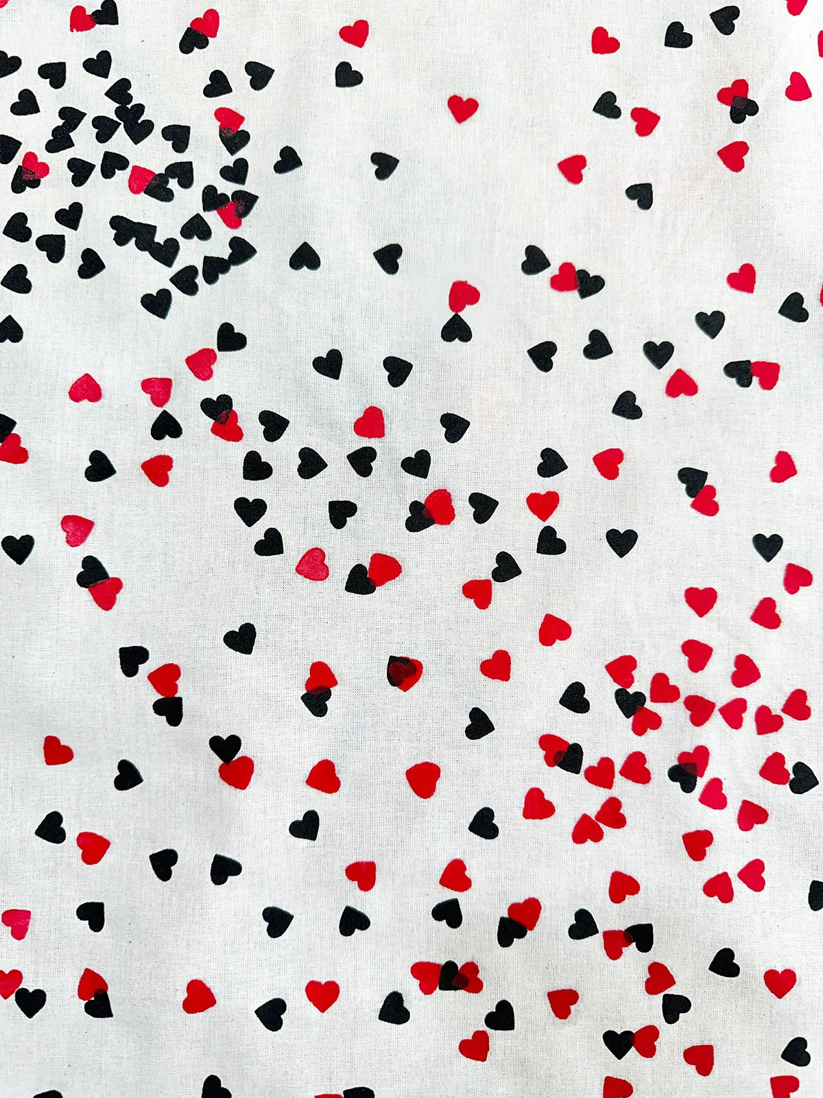 Heart confetti organic cotton bandana