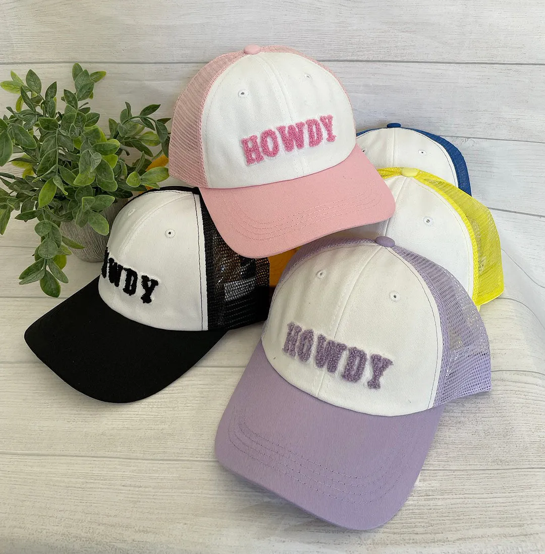 Howdy, South western cap/Brown Cow / howdy cap /  Cowboy Hat