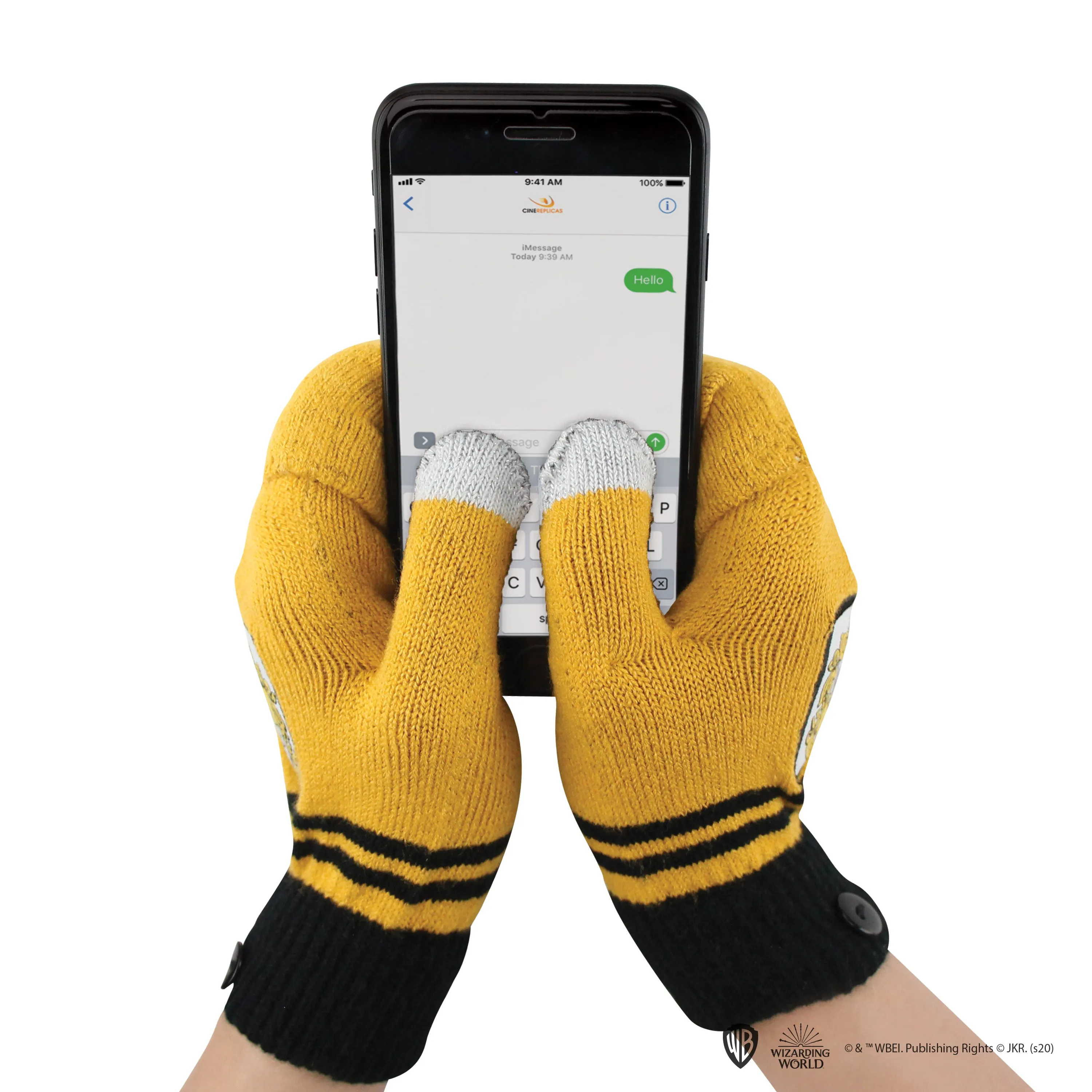 Hufflepuff Mitten/Fingerless Gloves