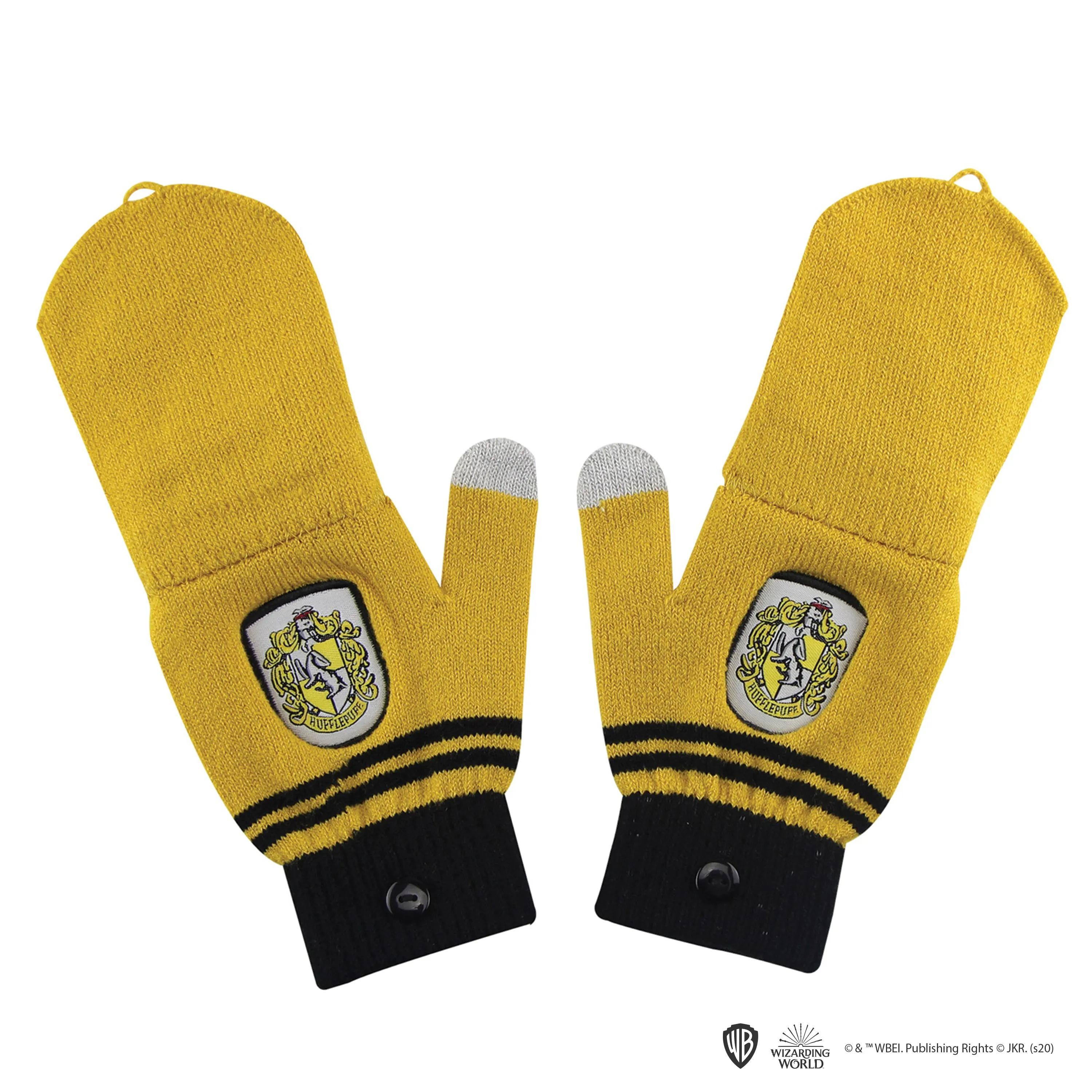 Hufflepuff Mitten/Fingerless Gloves