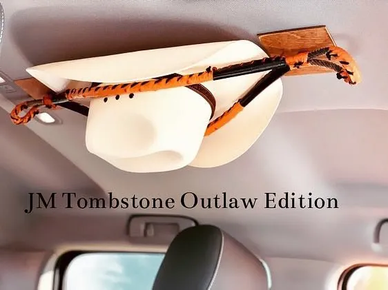 JM Tombstone Outlaw Edition Cowboy Hat Rack