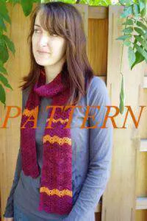 Kira K Designs Intermittent Stripes Scarf Pattern