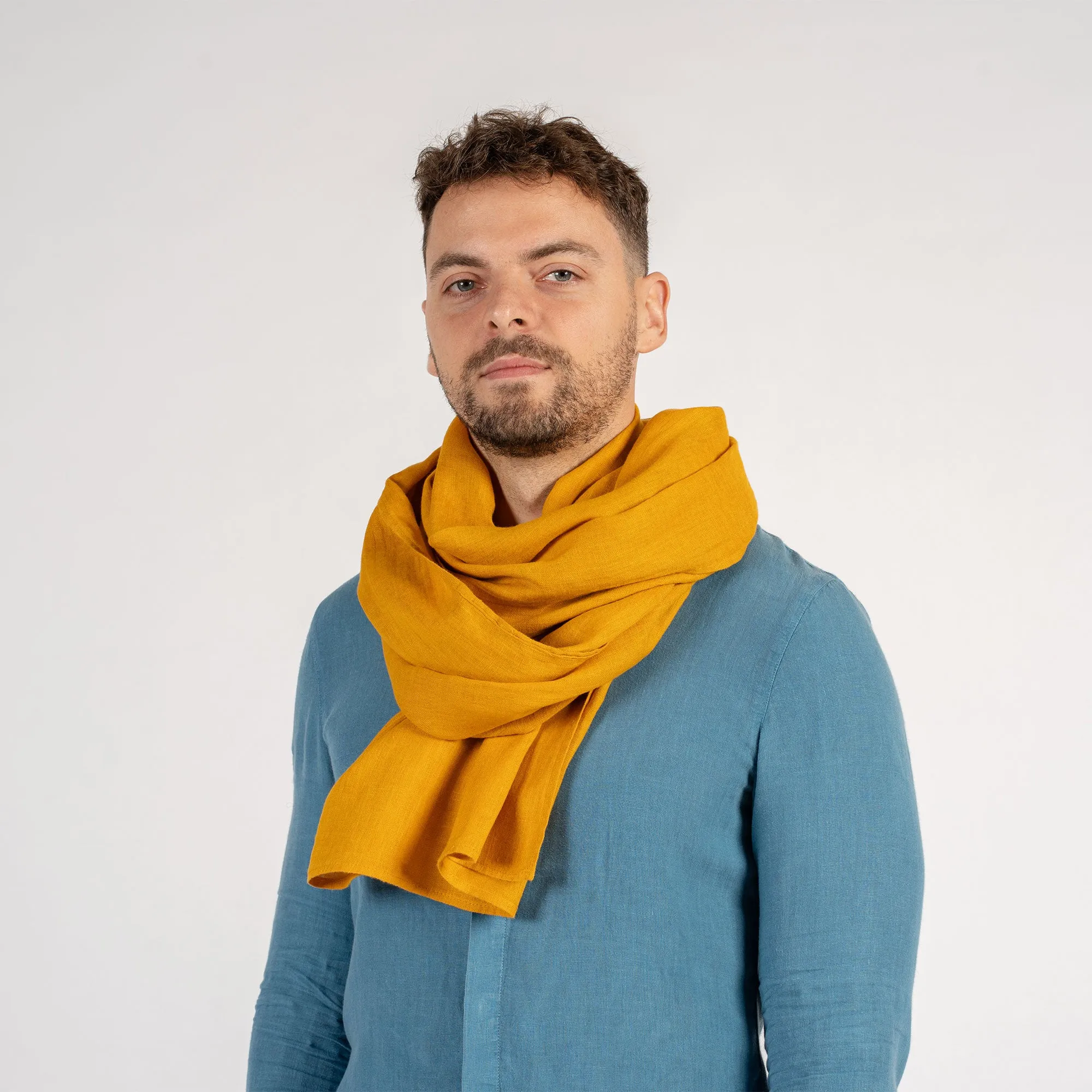 Linen Scarf for Men