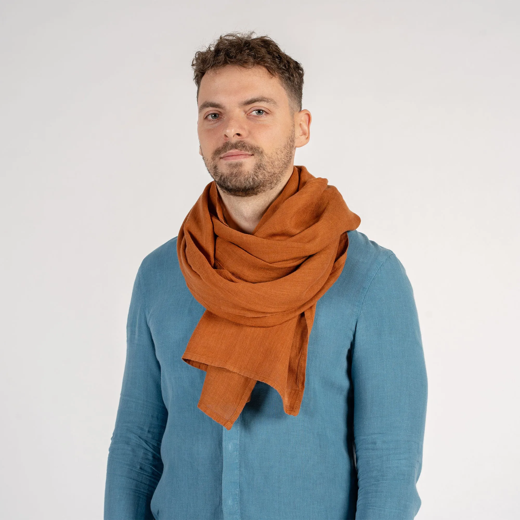 Linen Scarf for Men