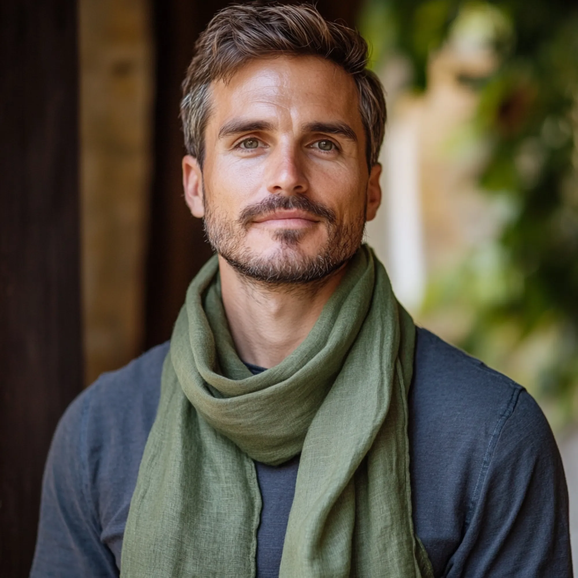 Linen Scarf for Men