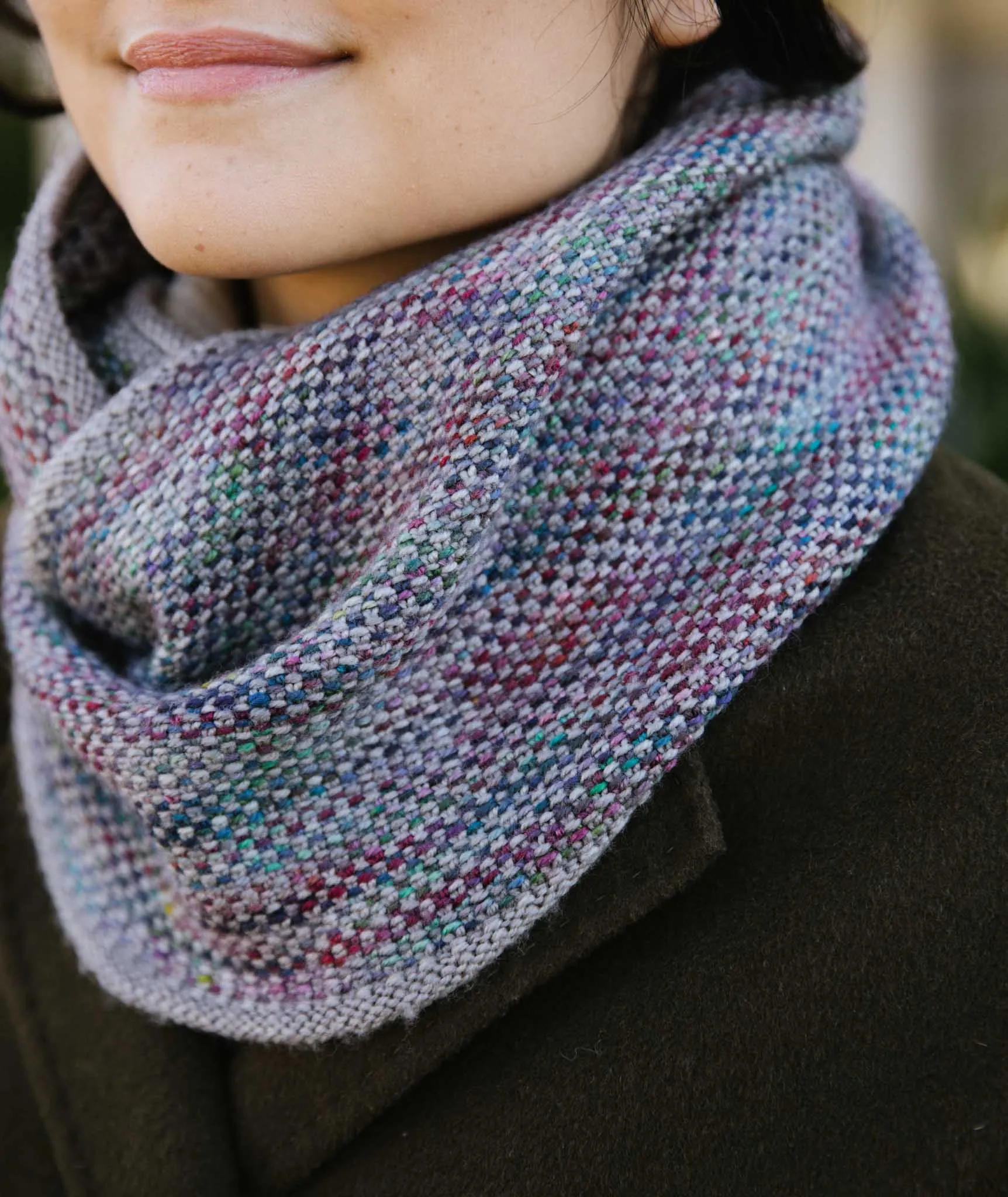 Linen Stitch Scarf & Loop Pattern