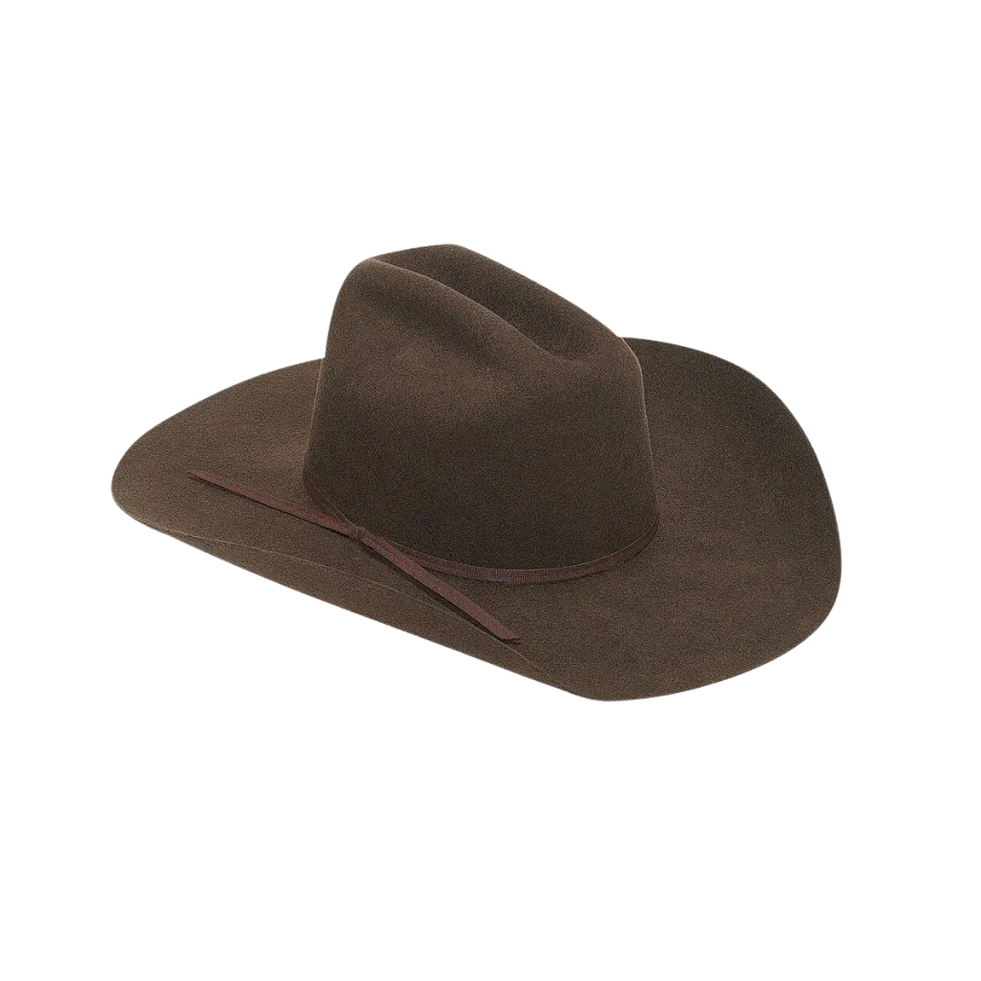 M&F Kid's Twister Chocolate Wool Western Cowboy Hat