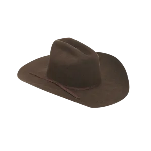 M&F Kid's Twister Chocolate Wool Western Cowboy Hat